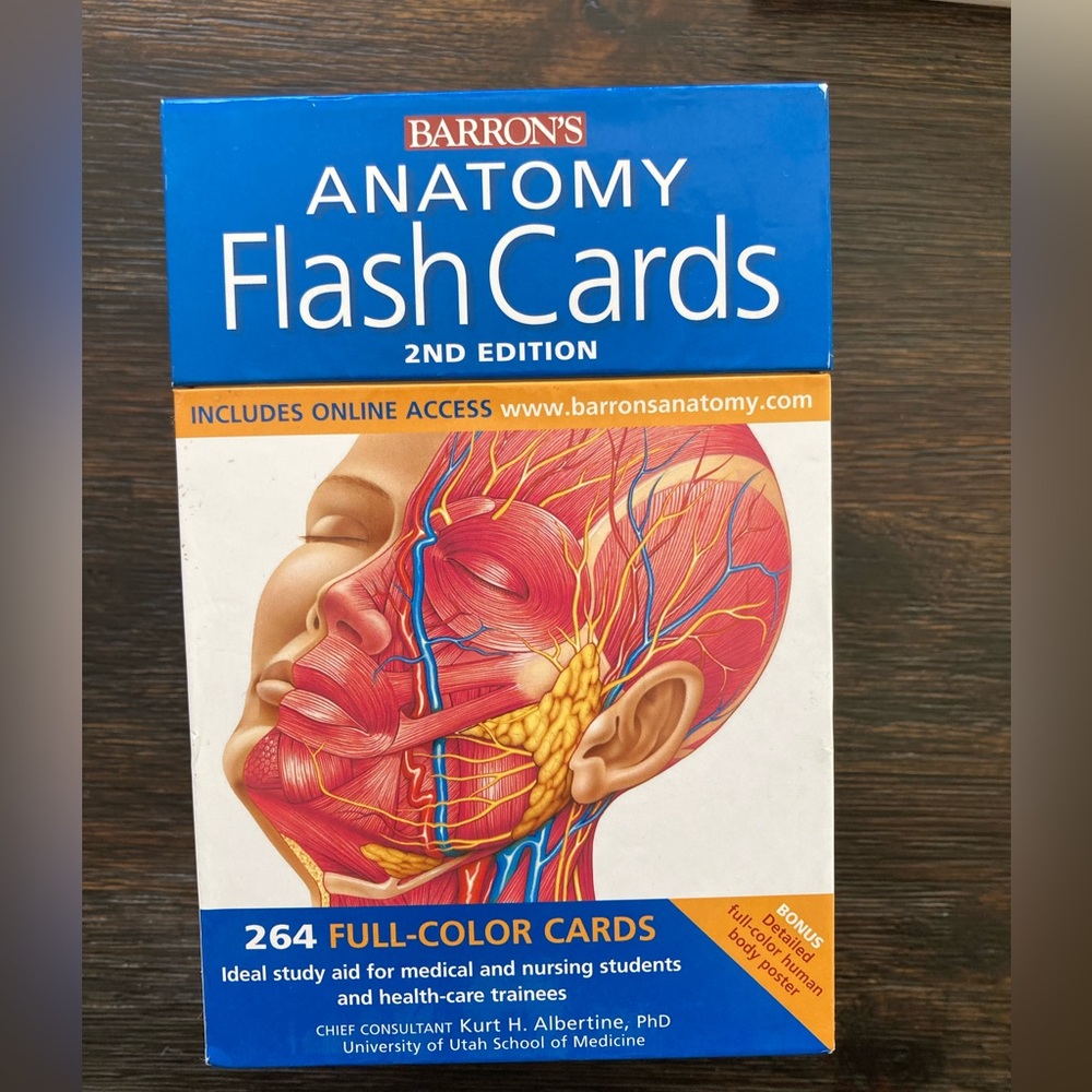 Anatomy Flash Cards - Barron’s